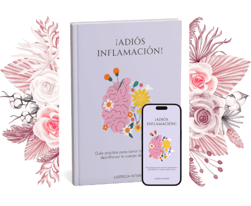 ¡Adiós Inflamación! + Bonos — Desinflama tu cuerpo desde la raíz